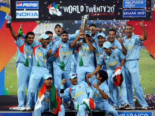 2007 T20 World Cup win under leadership of MS Dhoni 
